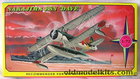 AV USK 1/72 Nakajima E8N Dave, AV1011 plastic model kit